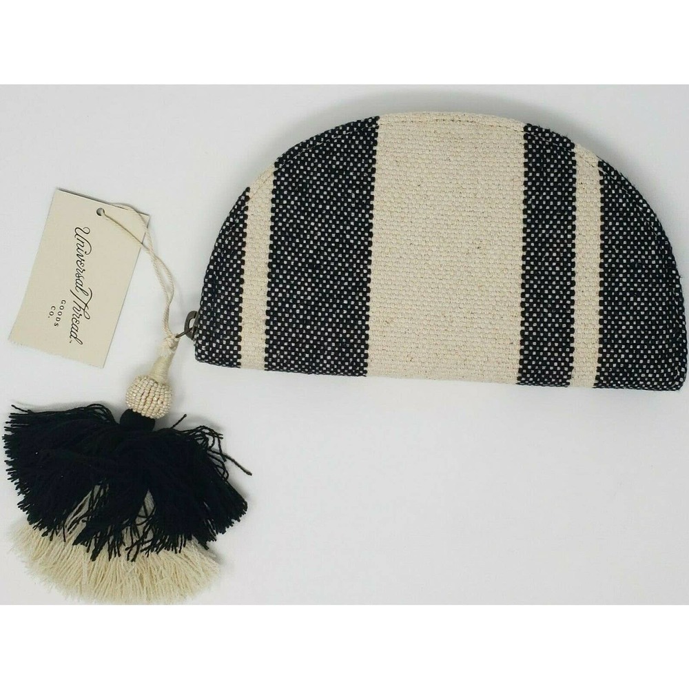 Universal Thread Good Co Black & White Clutch NWT
